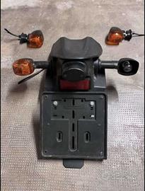 Porta targa e 4 frecce originali kawasaki z1000