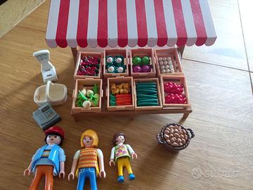 Playmobil Bancarella frutta e verdura