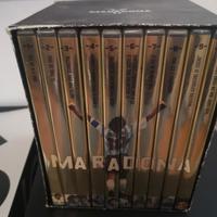 cofanetto 10 DVD Maradona 