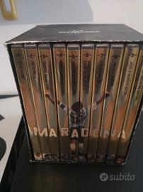 cofanetto 10 DVD Maradona 