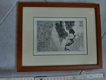 Quadro paesaggio di campagna Susani