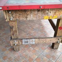 Tavolo industrial originale d’epoca – pezzo unico