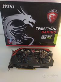 MSI NVIDIA GeForce GTX 750Ti TF 2GD5/OC TwinFrozer