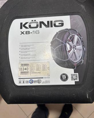 Catene da neve nuove konig