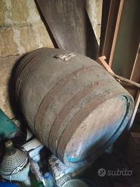 Botti antiche per vino