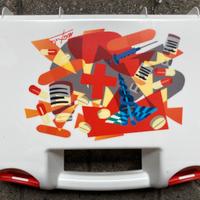 Stock valigette in plastica