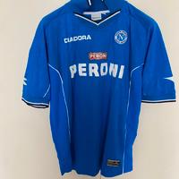 Maglia home Napoli Diadora -Peroni conpantaloncino