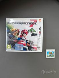 Mario kart 7 + animal crossing nintendo 3ds