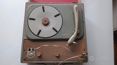 Giradischi portatile Gutex anni 60