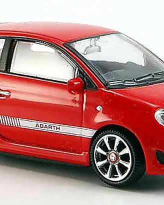 Modellino Fiat 500 Abarth Mondo motors scala 1/14