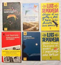 collana 6 libri Luis Sepulveda