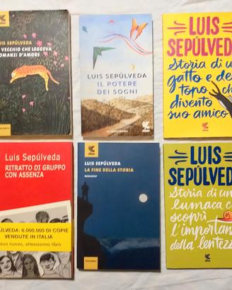 collana 6 libri Luis Sepulveda