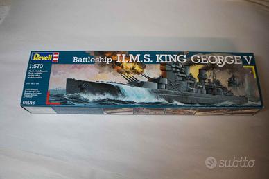RAG05016 - Revell - HMS King George V in scala 1/5