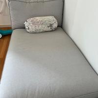 Divanetto ikea grigio