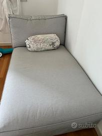 Divanetto ikea grigio