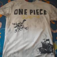 t-shirt  di One piece bianca