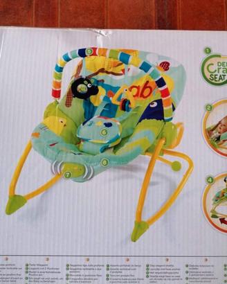 seggiolina tipo culla  con vibrazione rilassante 