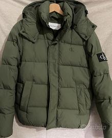 Piumino Calvin Klein Uomo Taglia S - Verde Militar