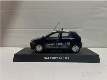 MODELLO FIAT PUNTO SX CARABINIERI AERONAUTICA MILI