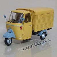 Piaggio Ape 501 Van 1979 Giallo Closed Mitica 1/18