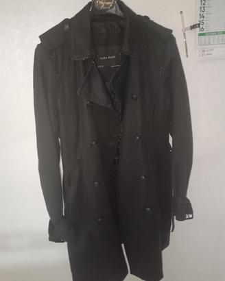 Cappotto nero Zara Basic elegante  doppio petto(F)