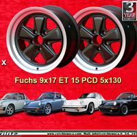 2 pz cerchi Porsche Fuchs 9x17 ET15 5x130
