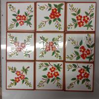 LOTTO piastrelle decorate a mano