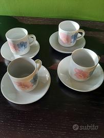 Tazzine da caffe' vintage "pozzani"