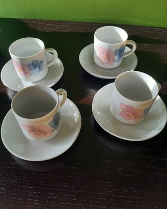 Tazzine da caffe' vintage "pozzani"
