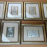 Quadri in argento vintage