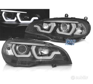 FARI BMW X5 E70 07-13 TUBE LIGHT DRL NERO