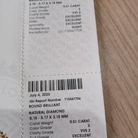 Diamante Naturale sigillato