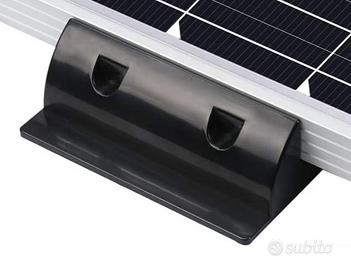 2 supporti per pannello fotovoltaico nero