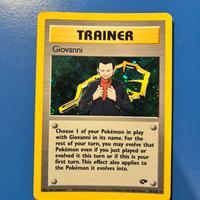 Carta Pokemon Giovanni Trainer - Holo Rare