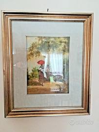 Quadro Adelio Bonacina Olio su Tela