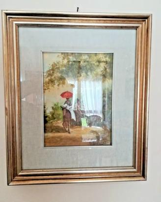 Quadro Adelio Bonacina Olio su Tela