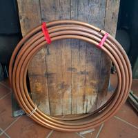 Tubo in rame nudo da 12 per gas o acqua - 18 metri