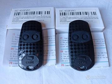 2 Pezzi - CAME TOP 432 EV Telecomando per cancello
