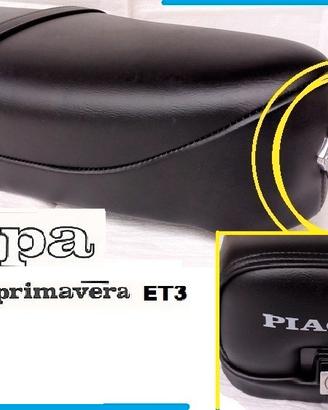 Sella Piaggio Vespa 50 125 Primaver ET3 con CHIAVE
