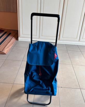 Carrello portaspesa GIMI - Blu - capiente