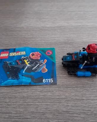 Lego System 6115 Shark Scout Aquashark Dart 