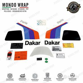 Adesivi compatibili com moto R80 GS Paris Dakar 85