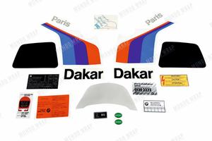Adesivi compatibili com moto R80 GS Paris Dakar 85
