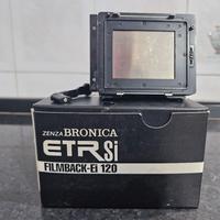 Zenza Bronica ETRsi Filmback-EI 120