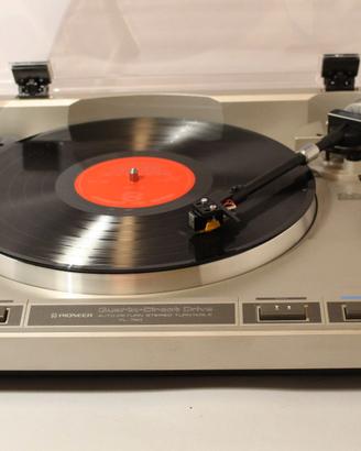 Giradischi PIONEER PL750 e testina AUDIO-TECHNICA