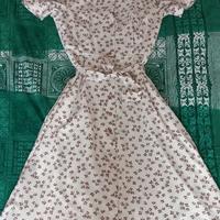 Abito midi vintage(stile anni '80) ,Viscosa, Xs/S