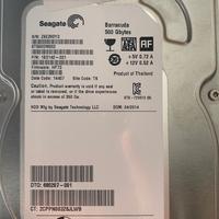 Hard disk seagate barracuda 3,5" 500gb sata3