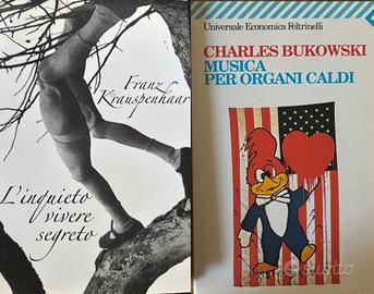 Set 2 libri (Krauspenhaar, Bukowski)