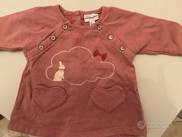 Felpa Vertbaudet bimba 3 mesi - 60 cm