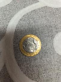 1000 lire metallica 1997 errore di conio